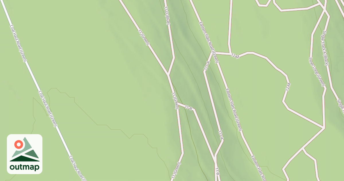 Map of Rock Run ATV Trails