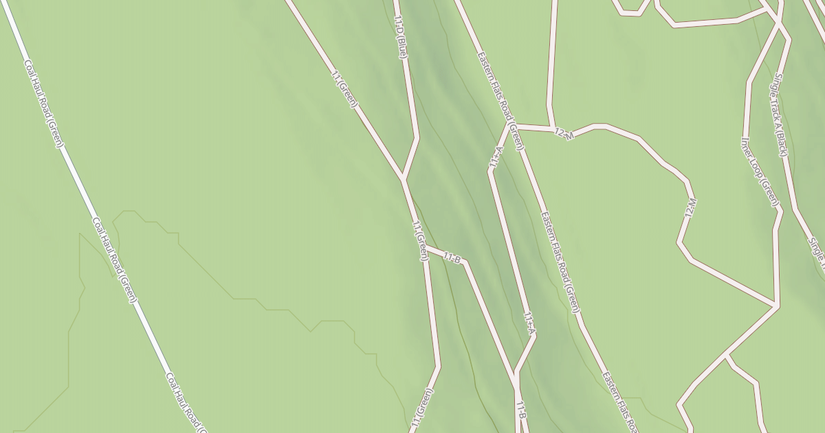 Map preview of Rock Run ATV Trails