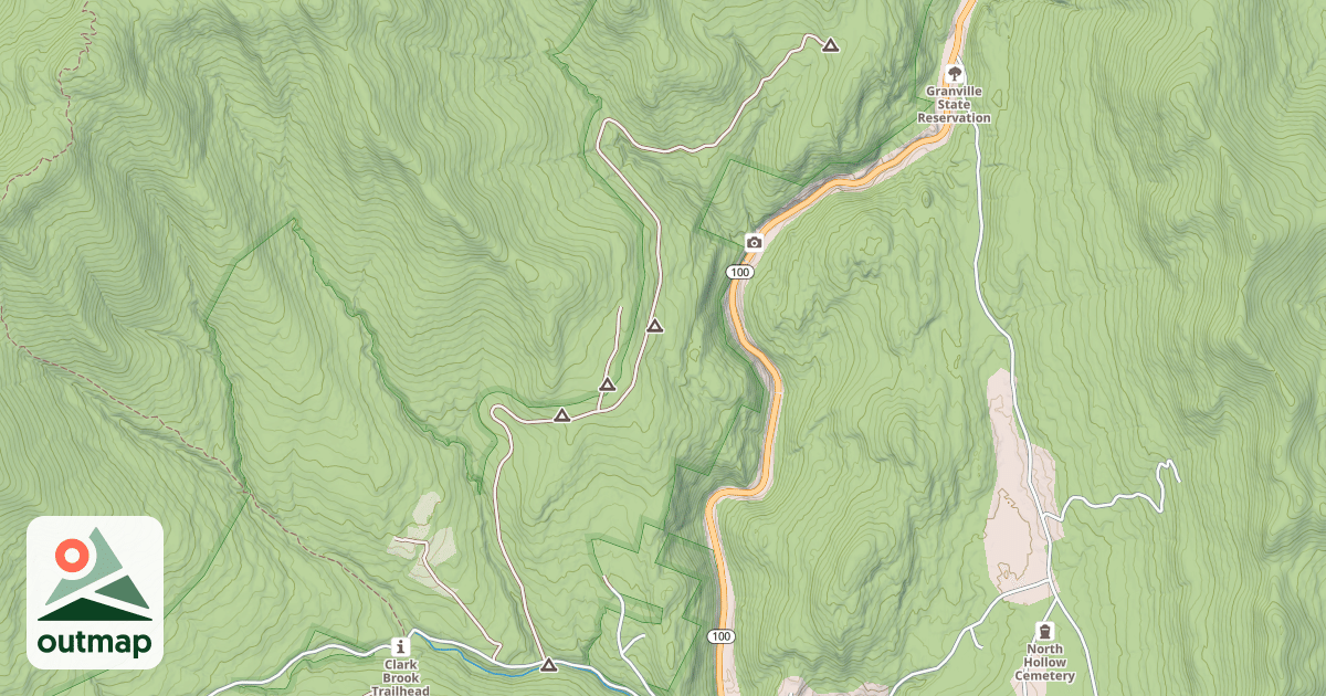 Map of PATTERSON BROOK