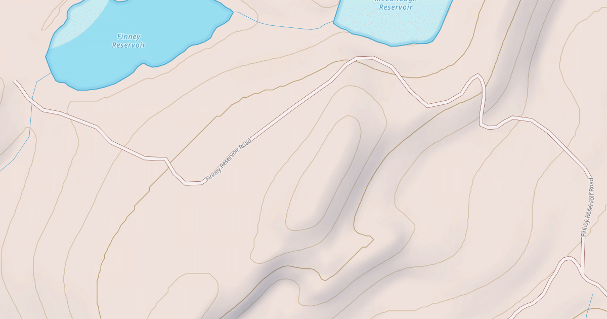 Map preview of FINNEY RESERVOIR