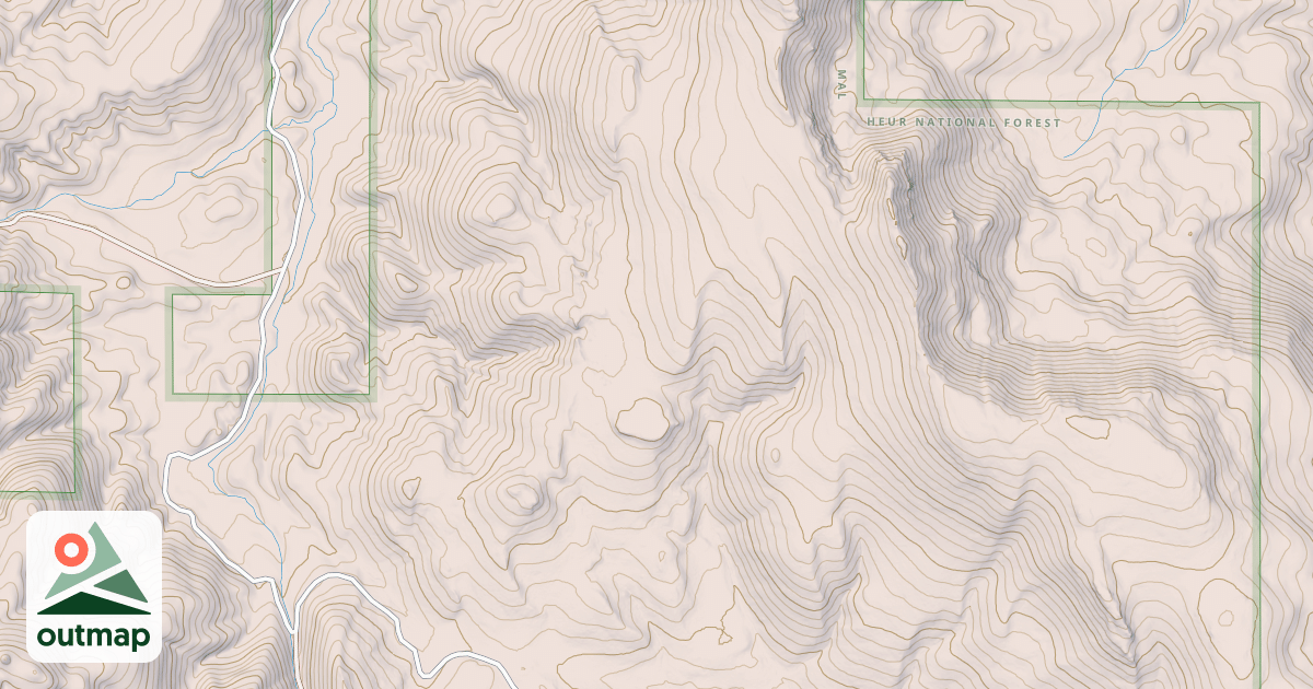 Map of USFS National Forest System Roads {0848C432-4D80-4788-A6FC-F7A9C975F0A6}