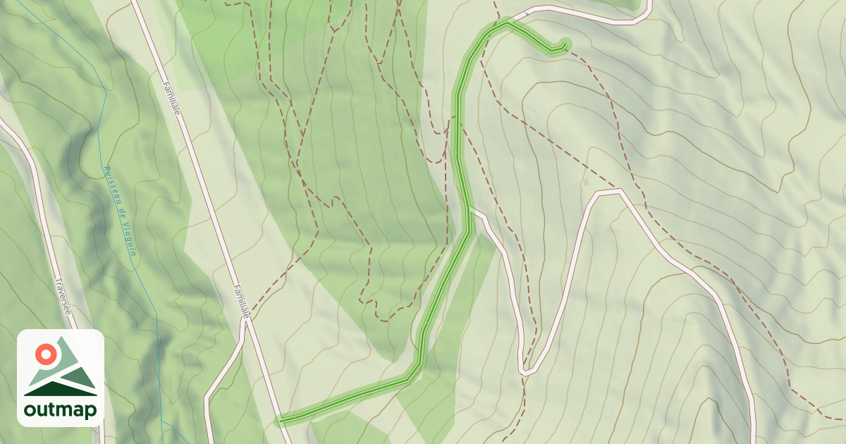 Map of Gentianes