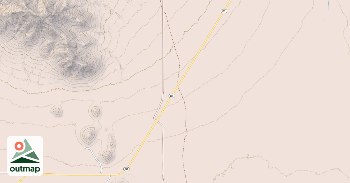 Map of Continental Divide National Scenic Trail