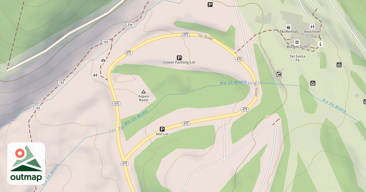 Map of SKI
