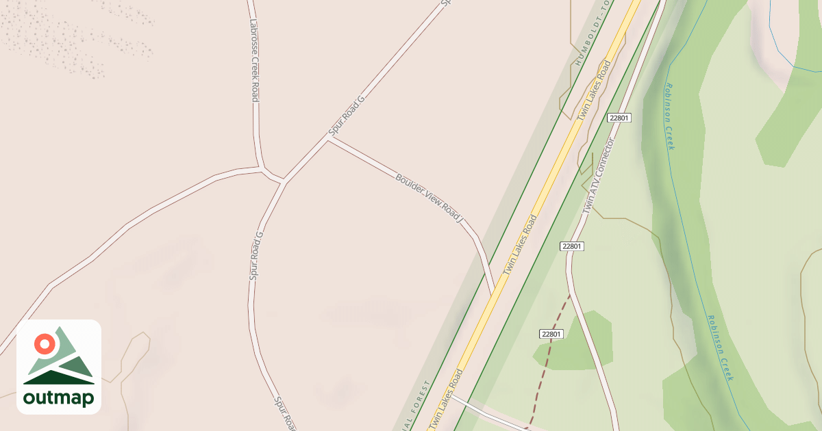 Map of BOULDER VIEW ROAD J