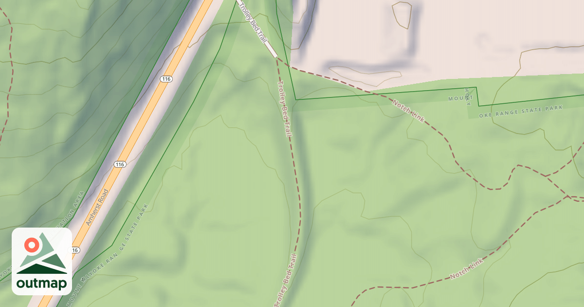 Map of Trambed Trail