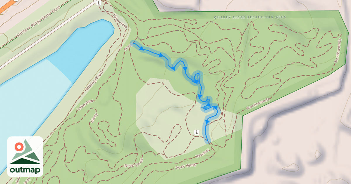 Map of Ambulance Climb