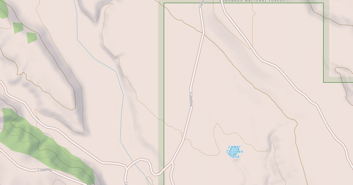 Map preview of CUSTOMS