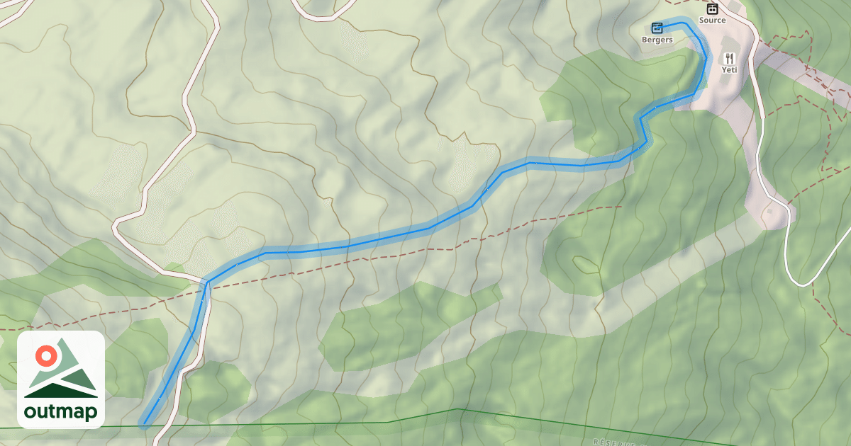 Map of Bellevue