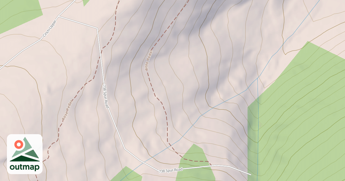 Map of 738 SPUR