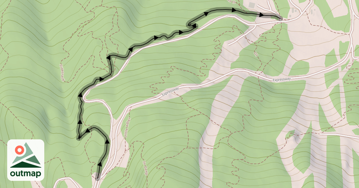 Map of Freight Train