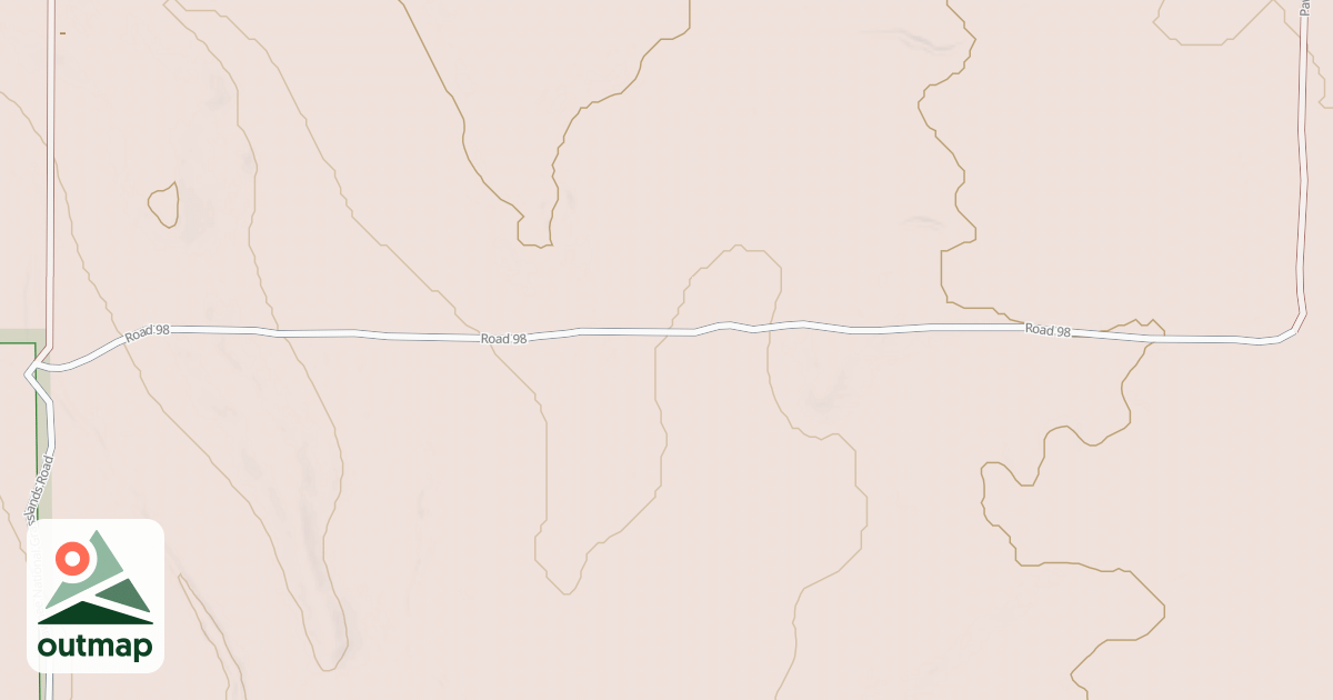 Map of ROAD 98