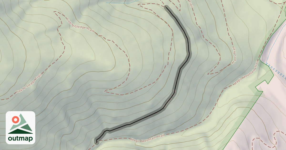 Map of Smelter Trail