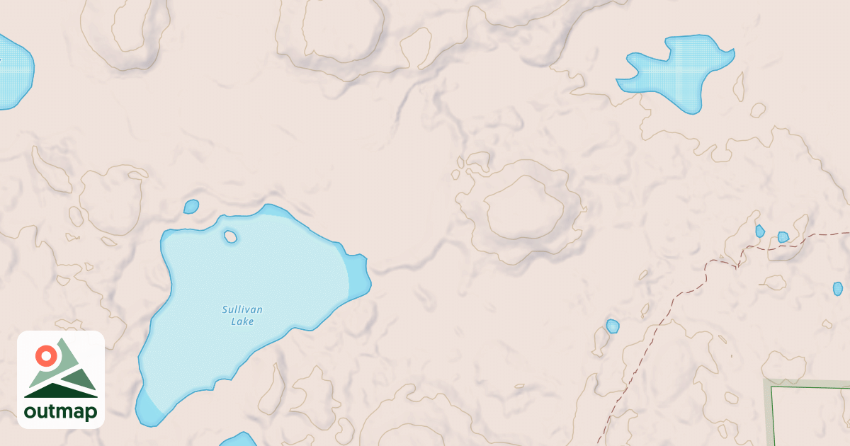Map of FR 2792 SPUR A