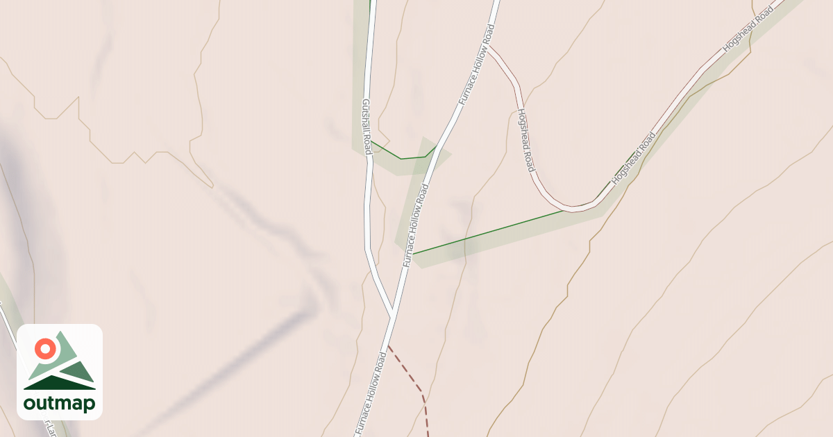 Map of Michaux State Forest – Snowmobile Trail System (Northern)