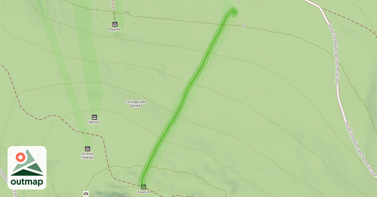 Map of La Source