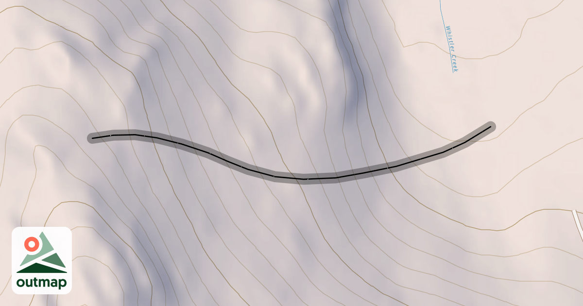 Map of Monkey's Butt Backside