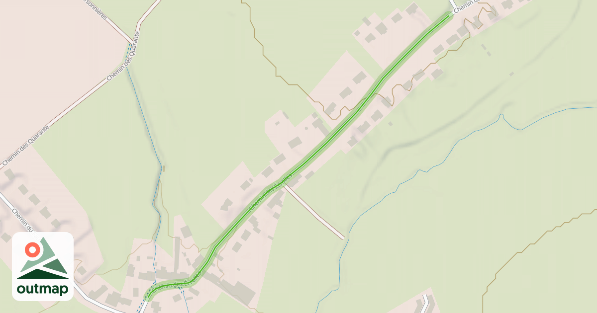 Map of Chemin des Écrolles
