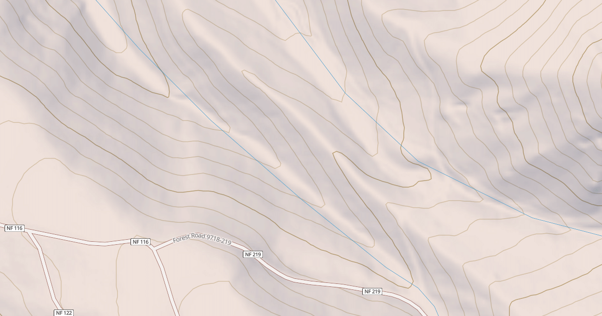 Map preview of NORTH SNOWSHOE