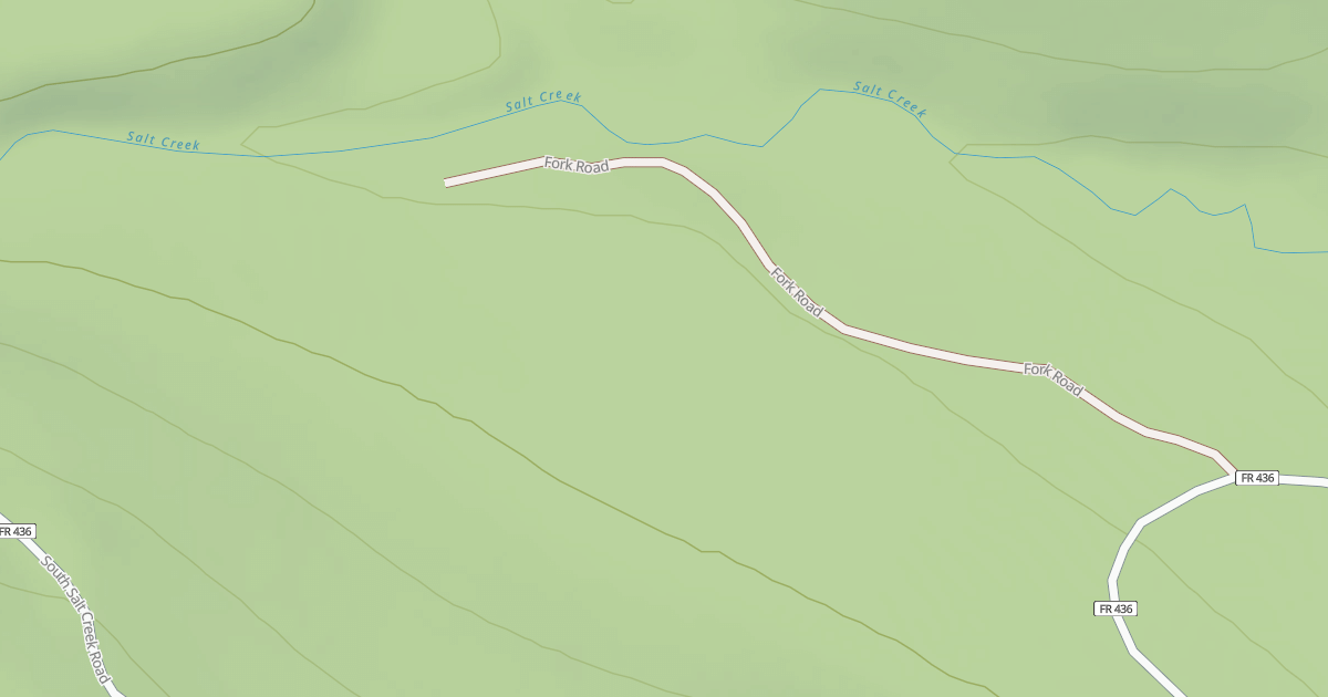 Map preview of FORK