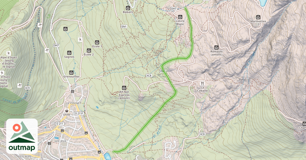 Map of Agneaux