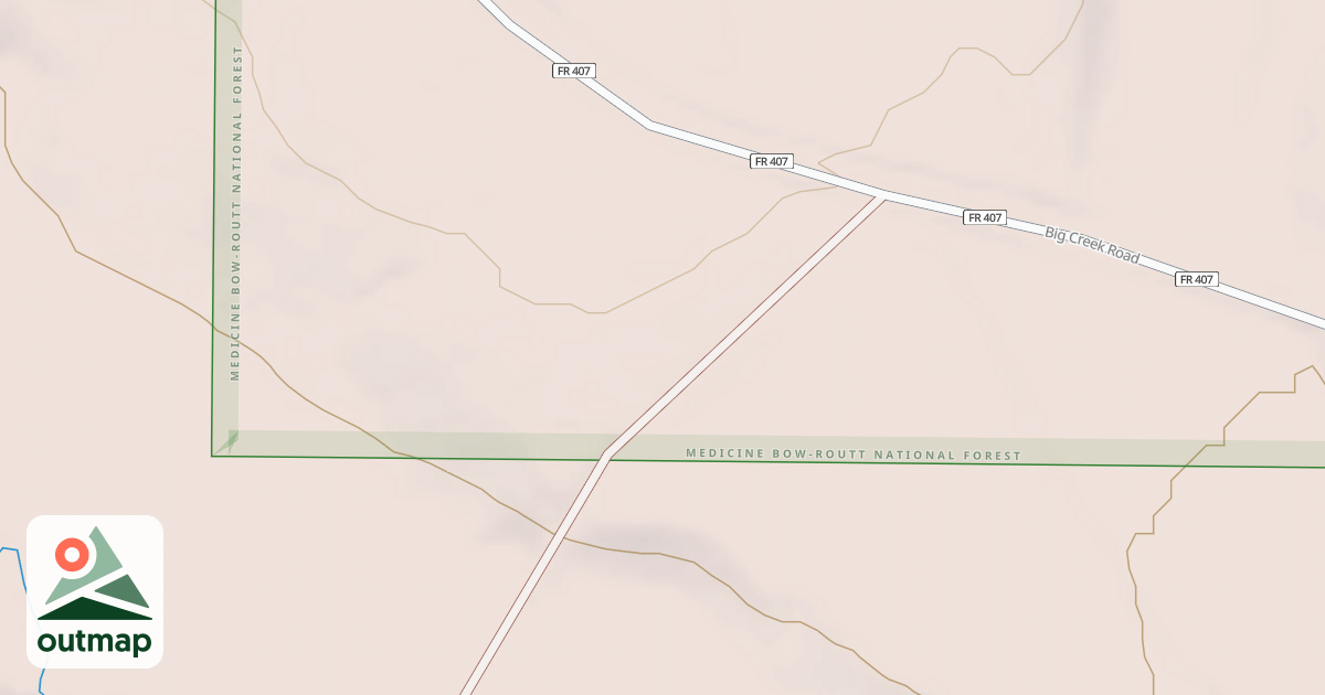 Map of 407.1B