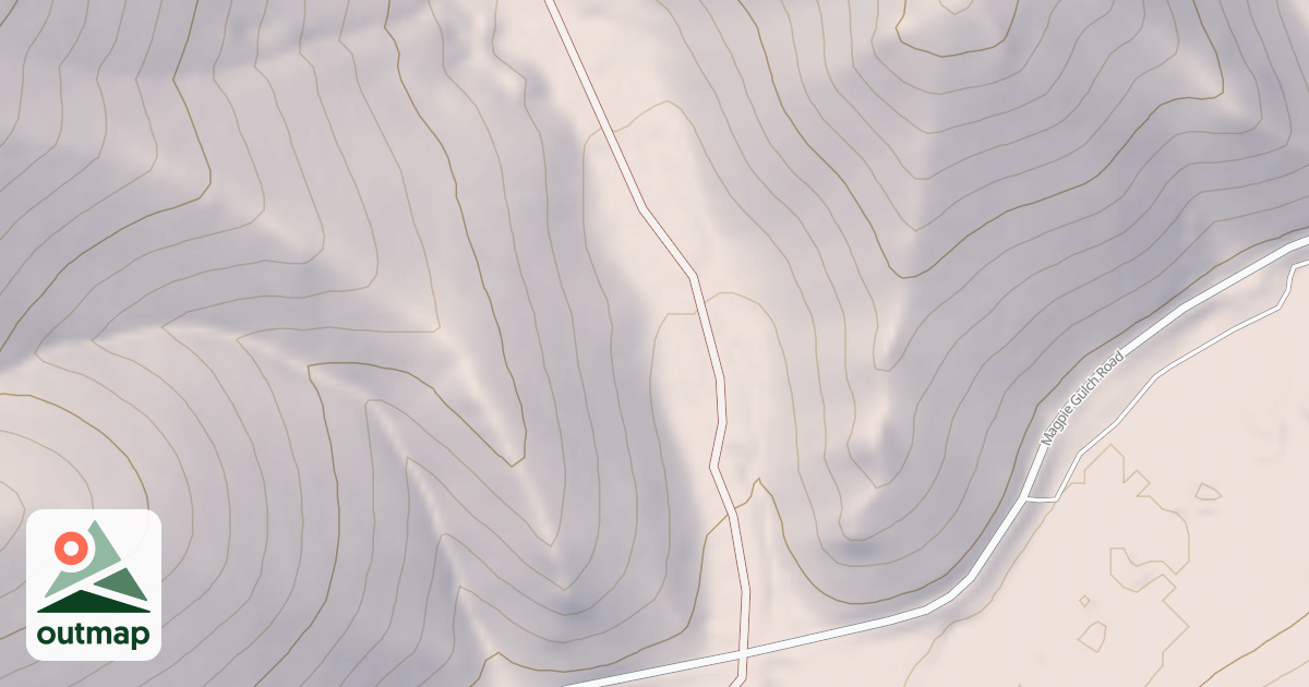 Map of COXCY GULCH A1