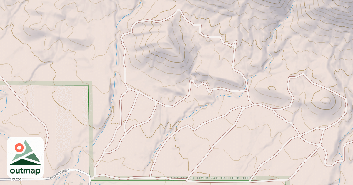 Map of BLM National GTLF Public Motorized Roads 07f5e810-84c8-4e11-8337-d55bea3700e8