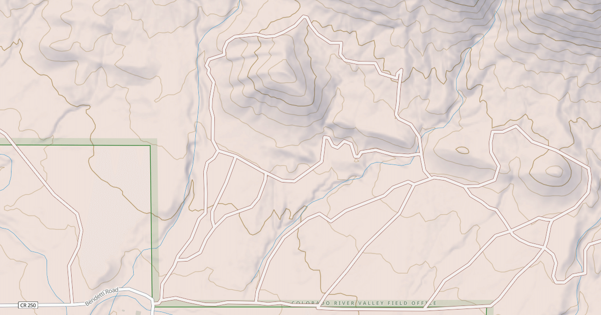 Map preview of BLM National GTLF Public Motorized Roads 07f5e810-84c8-4e11-8337-d55bea3700e8