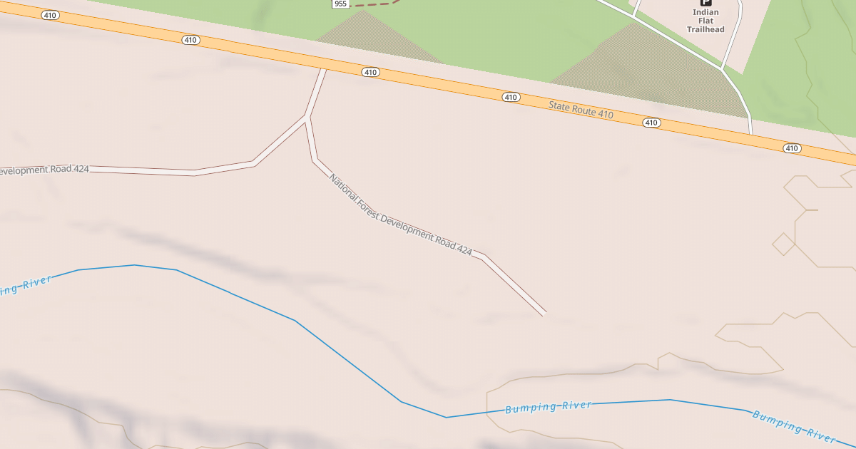 Map preview of USFS National Forest System Roads {7CA3E3BB-6FC1-4DA8-B7D7-FC5AB5AD2904}