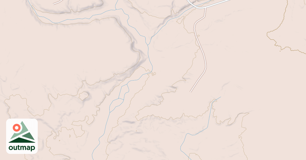 Map of TAYLOR CREEK SPUR A
