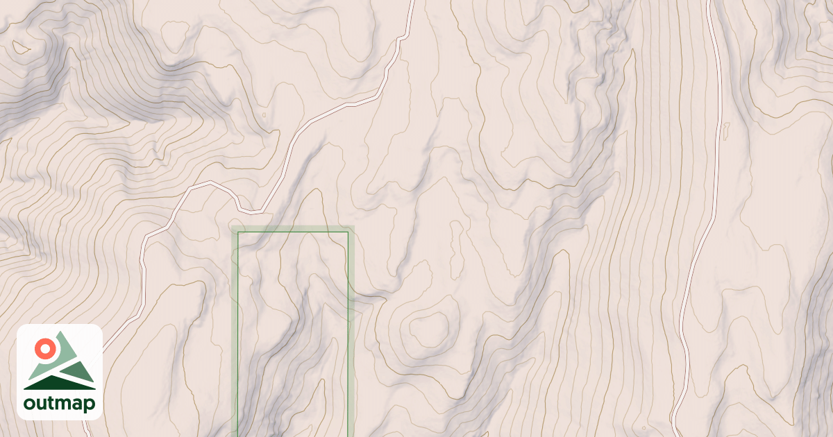 Map of EAGLE CREEK SPUR