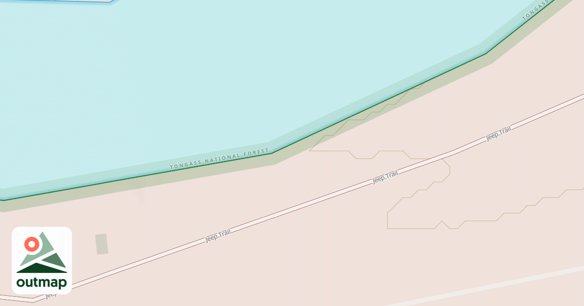Map of Takeout Trail Spur