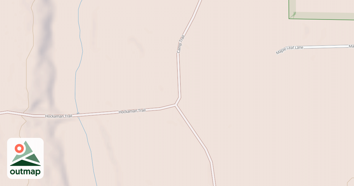 Map of Moose Run Trail