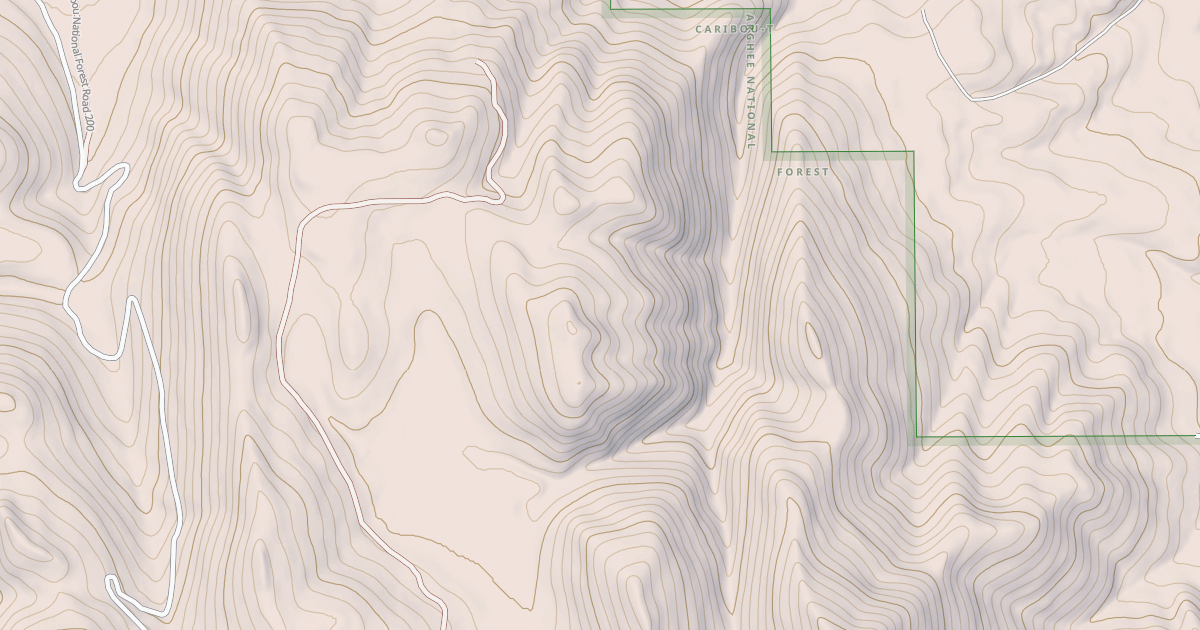 Map preview of HUCKLEBERRY BASIN