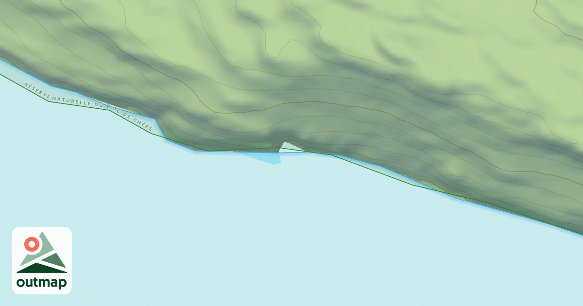 Map of Climbing Boulder
