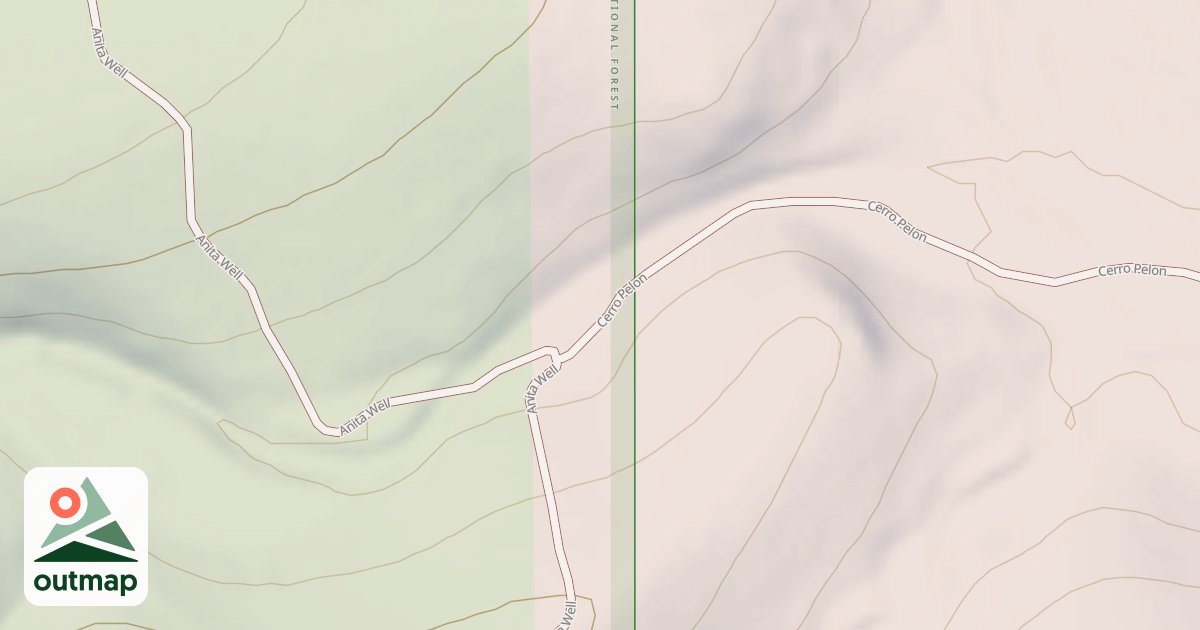 Map of CERRO PELON