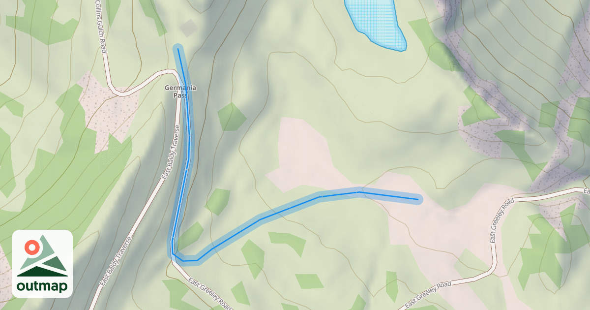 Map of Waldron's Way