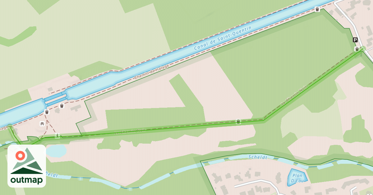 Map of Le Chemin Noir