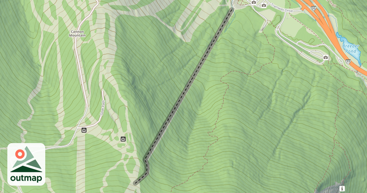 Map of DJ's Tramline