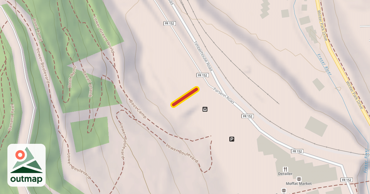 Map of Comet