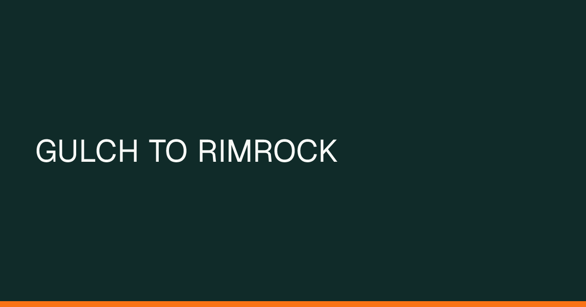 Map preview of GULCH TO RIMROCK
