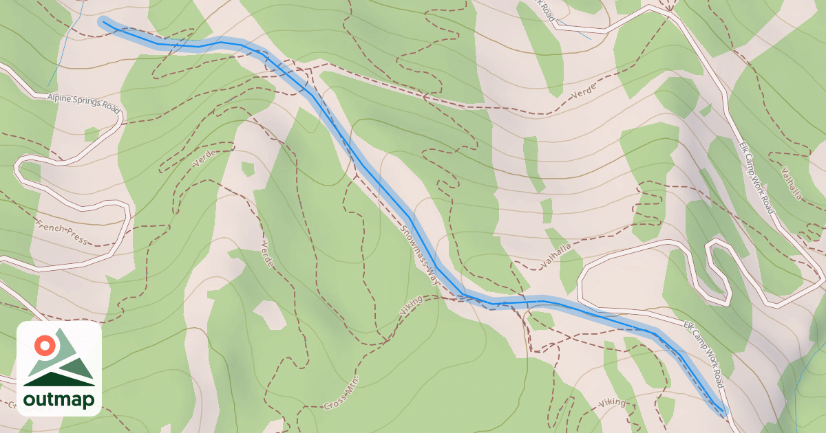 Map of Adams' Avenue (Upper)