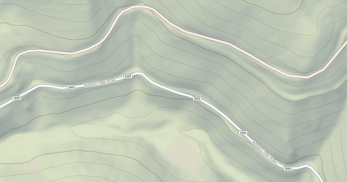 Map preview of (FDR) WOODS CREEK