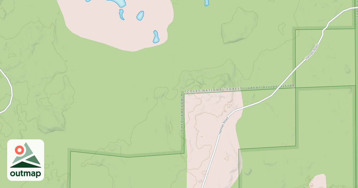 Map of FR 1358