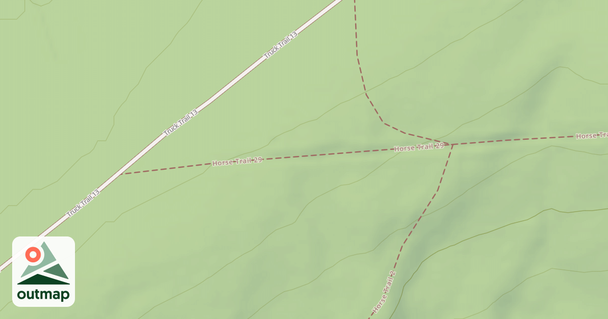 Map of Horse Trail 29