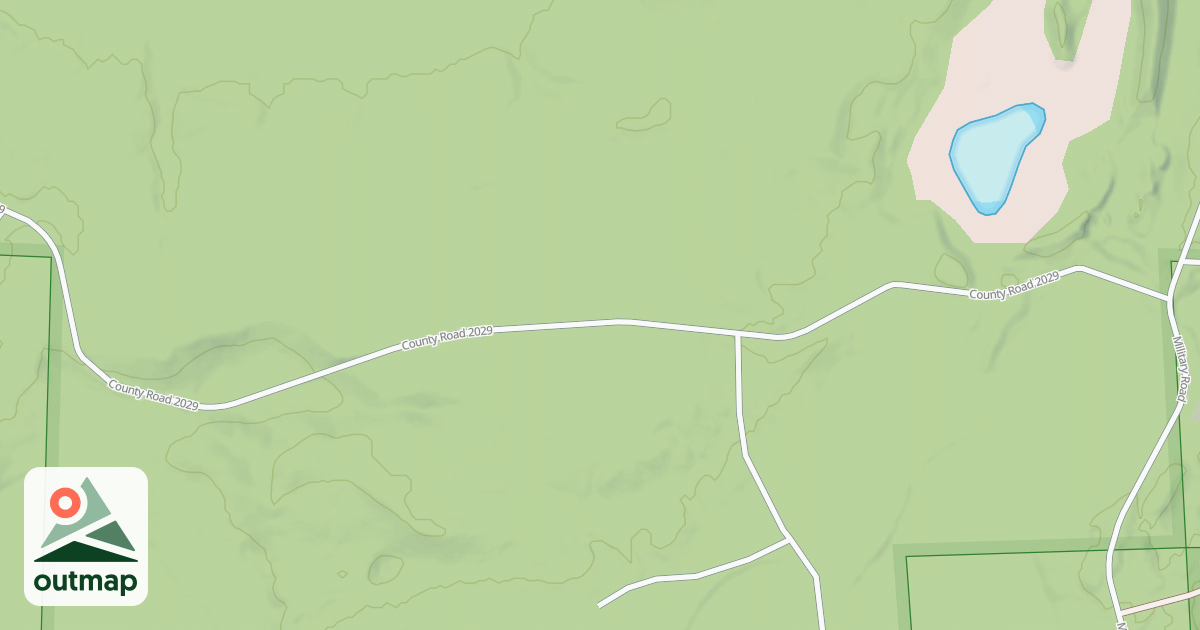 Map of OLD MILITARY SPUR ROAD