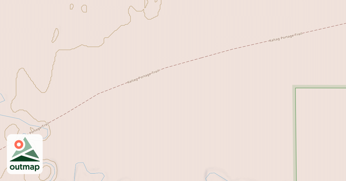 Map of Iditarod National Historic Trail