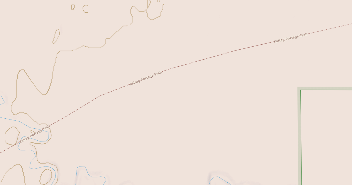 Map preview of Iditarod National Historic Trail