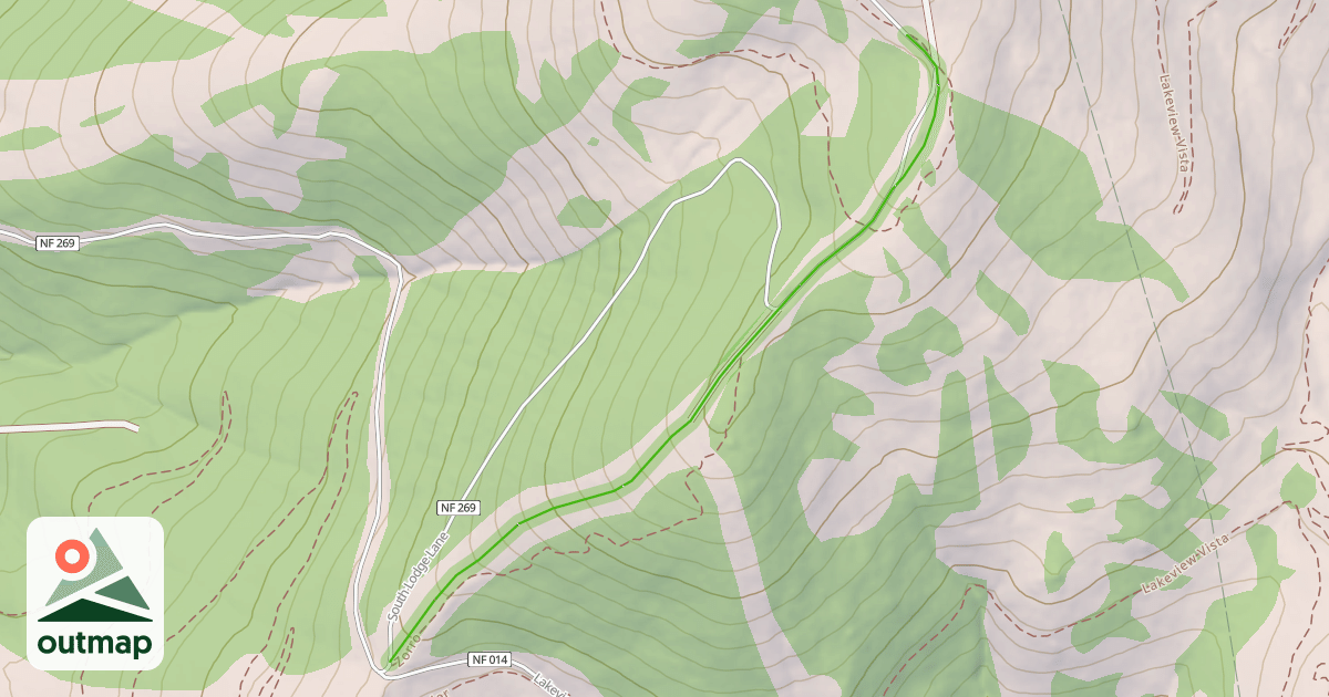 Map of Lakeview Ridge